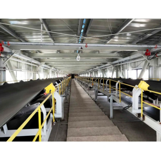 Industrial Flat Belt Conveyor