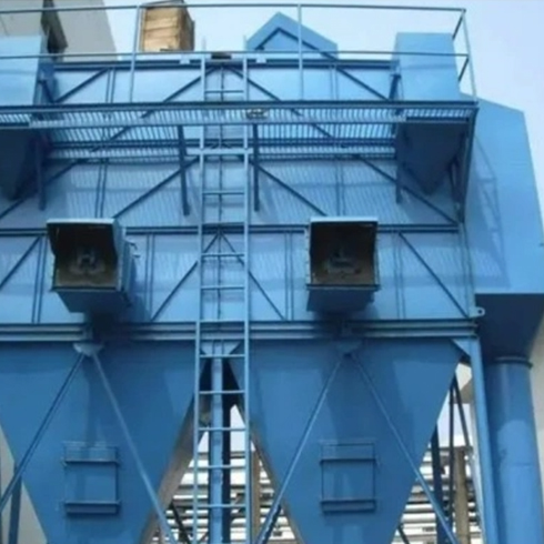 Low carbon footprint dust collection system